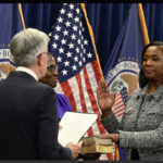 Lisa cook Sworn in by Jerome Powell fomc chairman