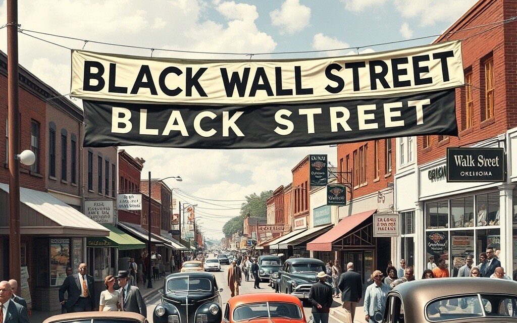 Black Wall Street Monument Step Empowering Black Communities